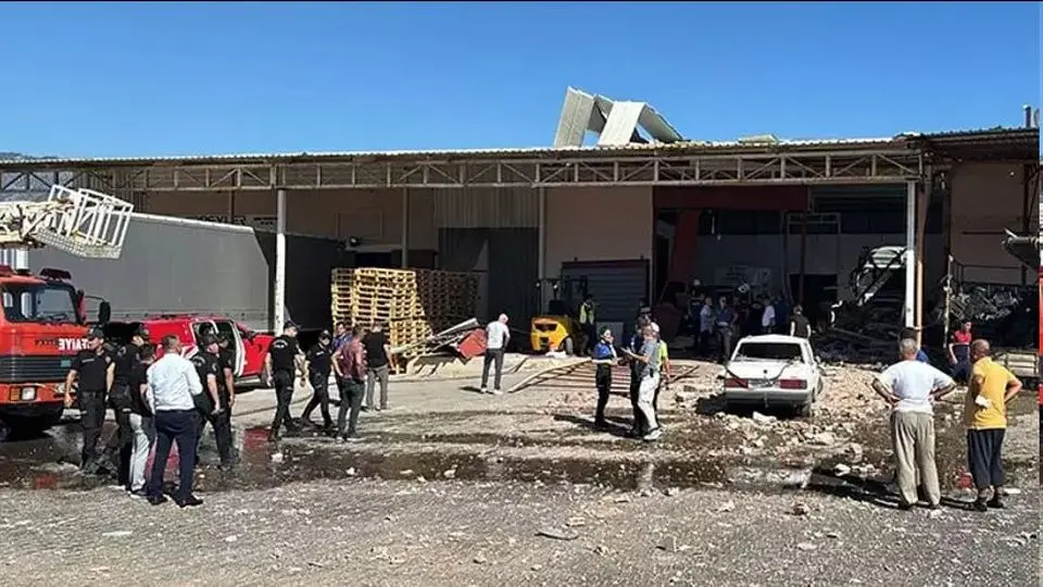 بازار آنتالیا منفجر شد + ویدئو