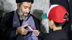 عکسی خاص از سیدمیثم خامنه‌ای 