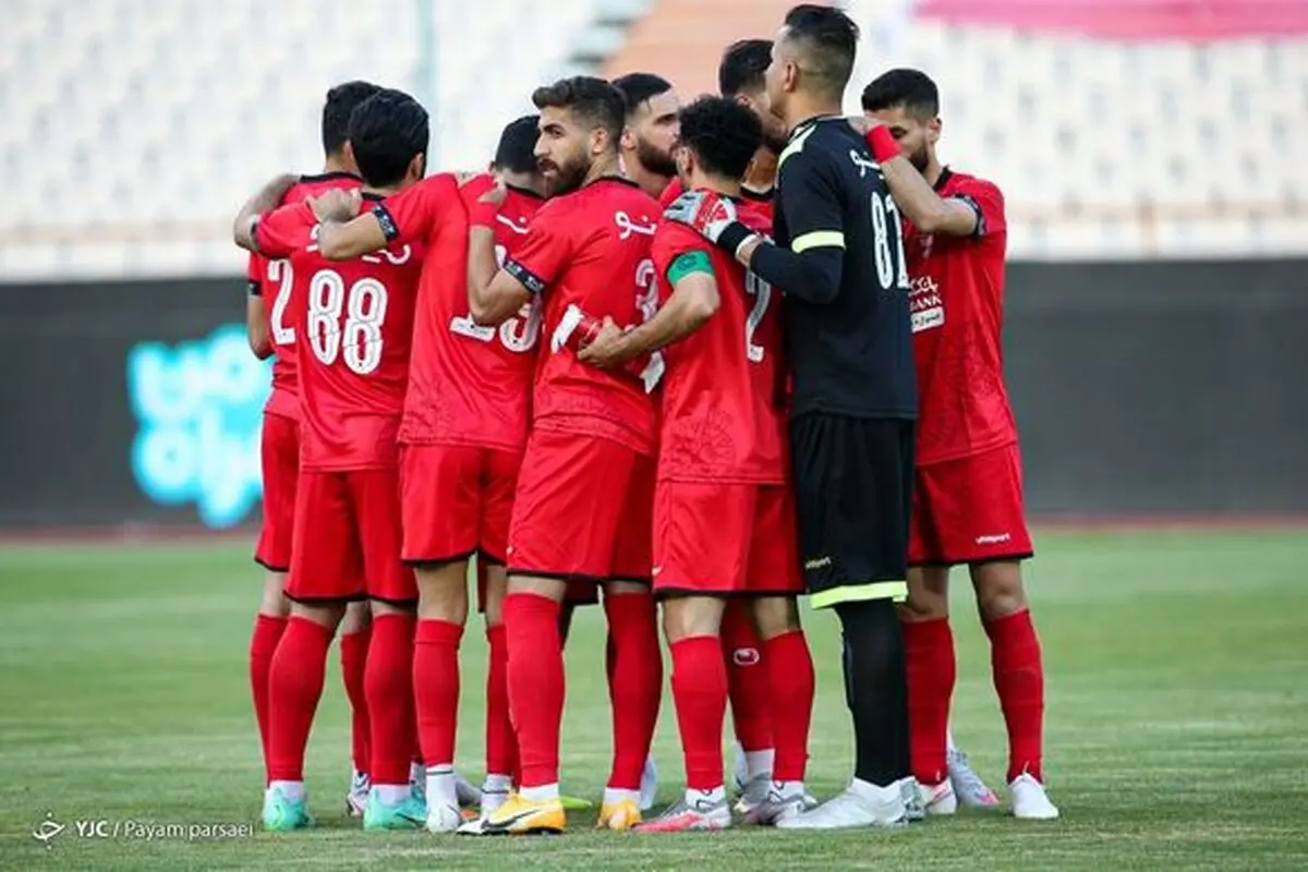 لیست بازیکنان پرسپولیس مقابل النصر