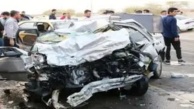 ۸ کشته و زخمی در تصادف زائران در دهلران + عکس