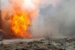 انفجار مرگبار در شیراز/ تصاویر
