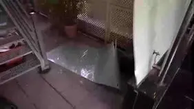 ساختمان‌های اتاق بازرگانی آسیب دید + ویدیو