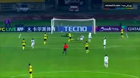 گل اول سپاهان به الحسین+ ویدئو