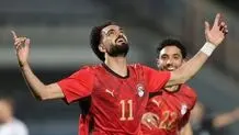 پیروزی مصر برابر روسیه در غیاب محمد صلاح