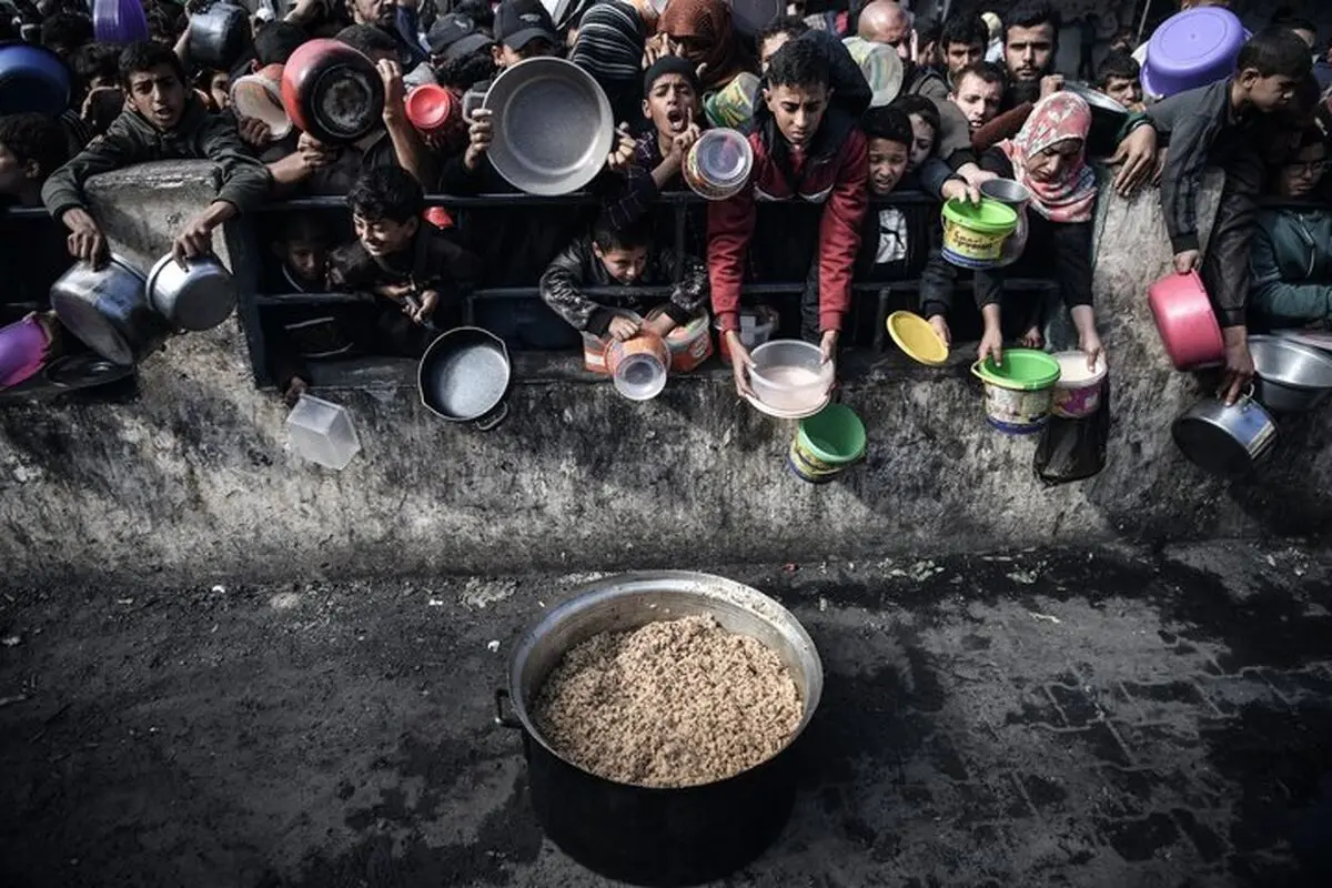 غذایی که از مردم غزه دریغ می‌شود

