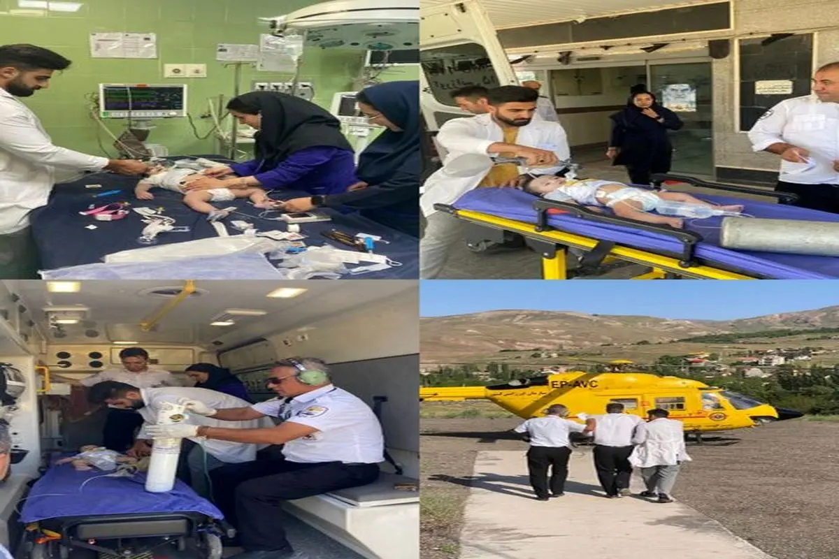 زنده شدن نوزاد ۷ ماهه در طالقان