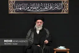 Leader attends Arbaeen mourning ceremony