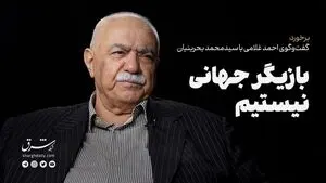 بازیگر جهانی نیستیم