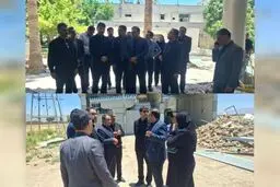 وزیر ارتباطات روند بازسازی مراکز آسیب‌دیده وزارت ارتباطات در شیراز را بررسی کرد