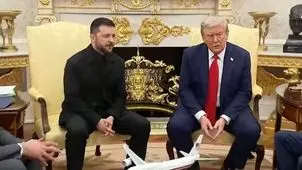 گفتگوی زلنسکی و ترامپ و نمایندگانش