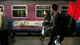 جزئیات جدید از انتقال زائران اربعین به مرز شلمچه/ قطار رایگان ریل‌باس راه‌اندازی شد