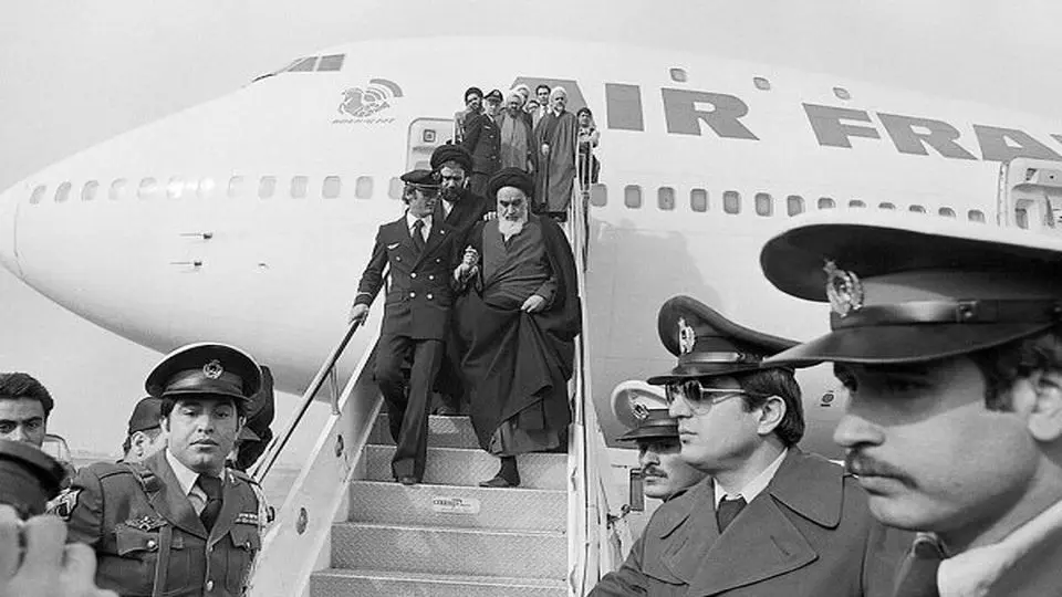 Imam Khomeini returns triumphantly from exile