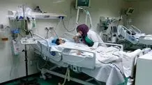 لحظه هولناک ورود موشک اسرائیل به بیمارستان غزه!/ ویدئو

