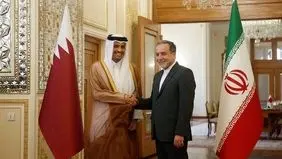 Iranian, Qatari foreign ministers hold meeting in Tehran