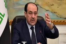پیام نوری المالکی از نجف در مراسم وداع با رهبر شهید /  «ایران تنها نیست» 