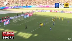 گل اول استقلال به فجرسپاسی را ببینید + ویدیو