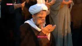 اقامه نماز طلب باران در قزوین را ببینید + ویدیو