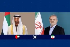 گفت‌وگوی تلفنی سران ایران و امارات/ پزشکیان: از جنگ استقبال نمی‌کنیم، اما هر تجاوزی باقاطعیت پاسخ داده می شود