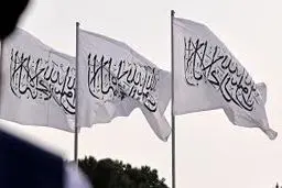 ‎بیرق سفید طالبان
 در میدان سرخ
