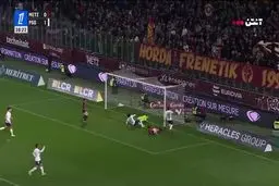 گل دوم پاری سن ژرمن به متز+ ویدئو