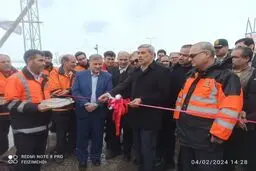 بهره برداری از ساخت قطعه پایانی سامانه روشنایی گردنه اسدآباد