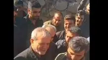 مسعود پزشکیان در سفر غیررسمی به دیزج علیا مرند رفت

