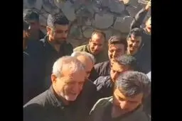 مسعود پزشکیان در سفر غیررسمی به دیزج علیا مرند رفت

