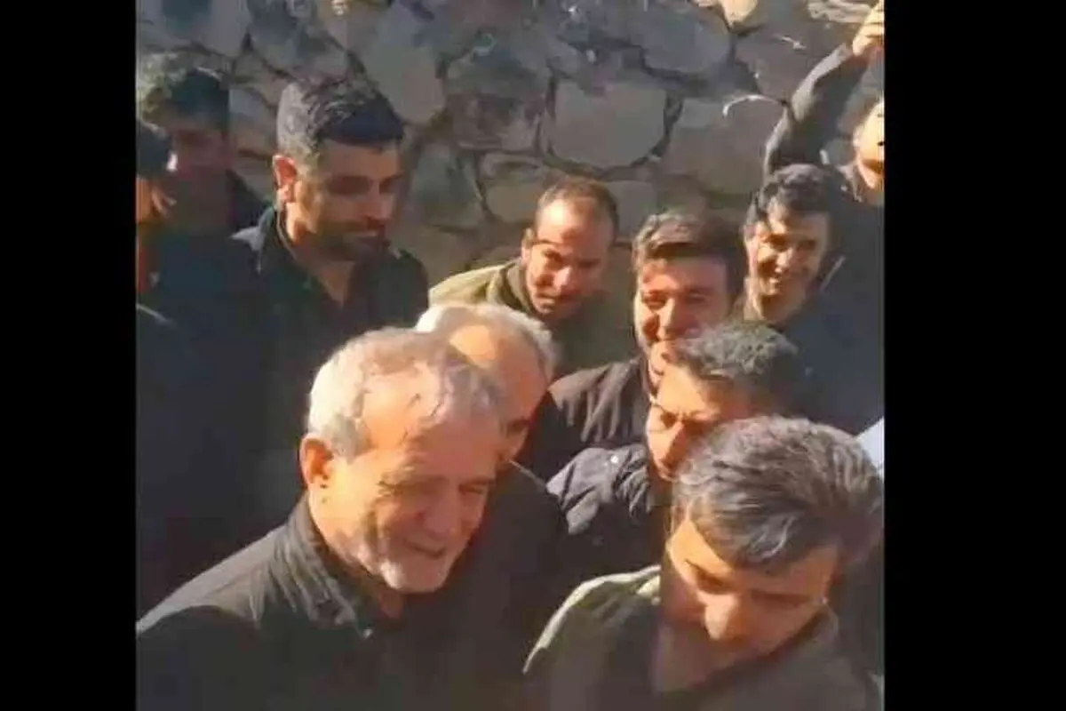 مسعود پزشکیان در سفر غیررسمی به دیزج علیا مرند رفت

