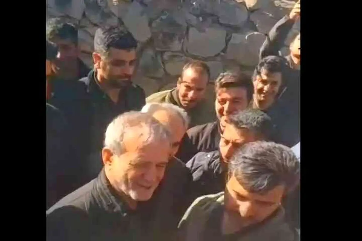 مسعود پزشکیان در سفر غیررسمی به دیزج علیا مرند رفت

