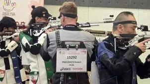 ملی‌پوش تیراندازی تفنگ ایران به فینال صعود کرد 