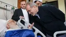 دیدار رییس جمهور از نوری همدانی