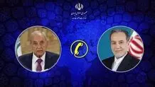 تماس عراقچی با رئیس مجلس نمایندگان لبنان