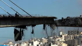 تصاویری جدید از محل بمباران پل B1 در عظیمیه کرج + عکس