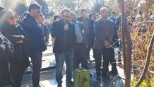 خاکسپاری الهام شکیب در قطعه هنرمندان
