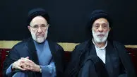 همنشینی هادی خامنه‌ای و خاتمی در یک مراسم عزاداری +عکس