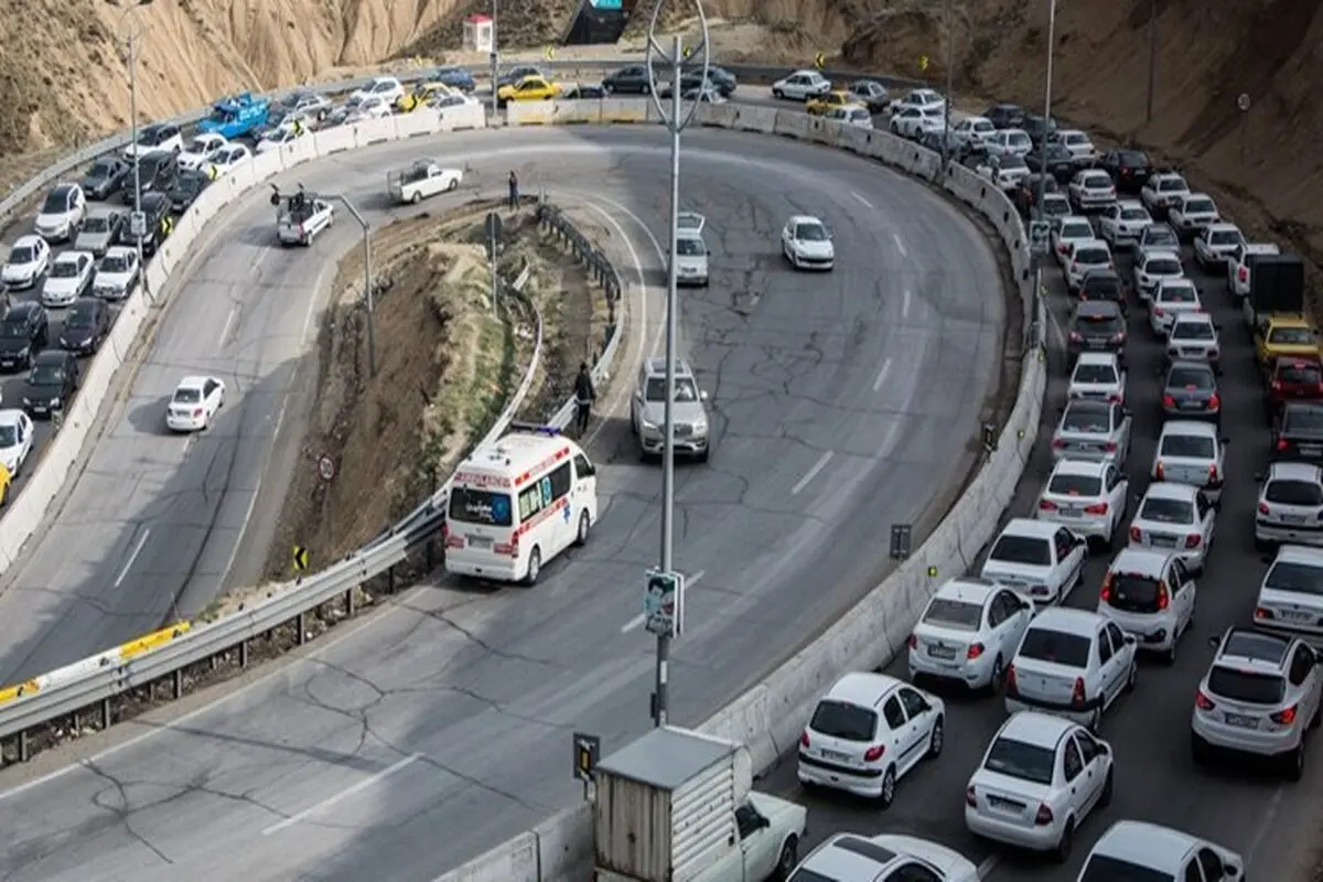 اعمال محدودیت ‌های ترافیکی در محورهای تهران-شمال و فشم