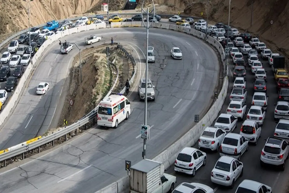 اعمال محدودیت ‌های ترافیکی در محورهای تهران-شمال و فشم