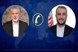 Iranian FM, Hamas chief discuss Gaza developments