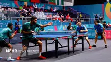 تیم ملی مردان تنیس روی میز ایران فینالیست شدند

