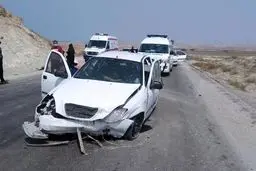 سقوط مرگبار از خودرو در محور طبس/ سرنشین 8 ساله پژو جان خود را از دست داد
