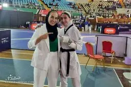 طلای جهان بر گردن مبینا نعمت‌زاده