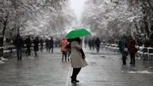 کاهش ۲ درجه‌ای دما در همدان
