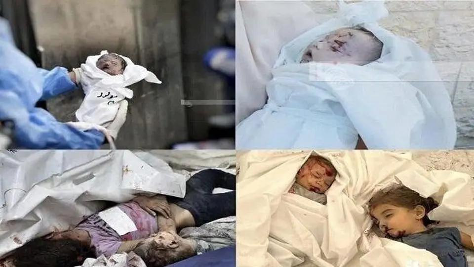 شهادت هزار کودک در یک ماه توسط اسرائیل