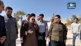 گفت‌وگوی صمیمی سیدمحمد خاتمی با مردم در گلزار شهدای اردکان + فیلم