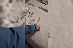 برف شبانه بر چهره تبریز؛ هم اکنون+ ویدئو