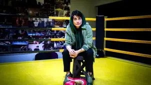 بازیگر زن سینما به عضویت تیم ملی بوکس درآمد