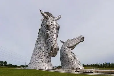 مجسمه عظیم «کِلپی‌ها» در اسکاتلند