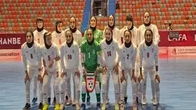 تیم فوتسال زنان ایران قهرمان کافا شد