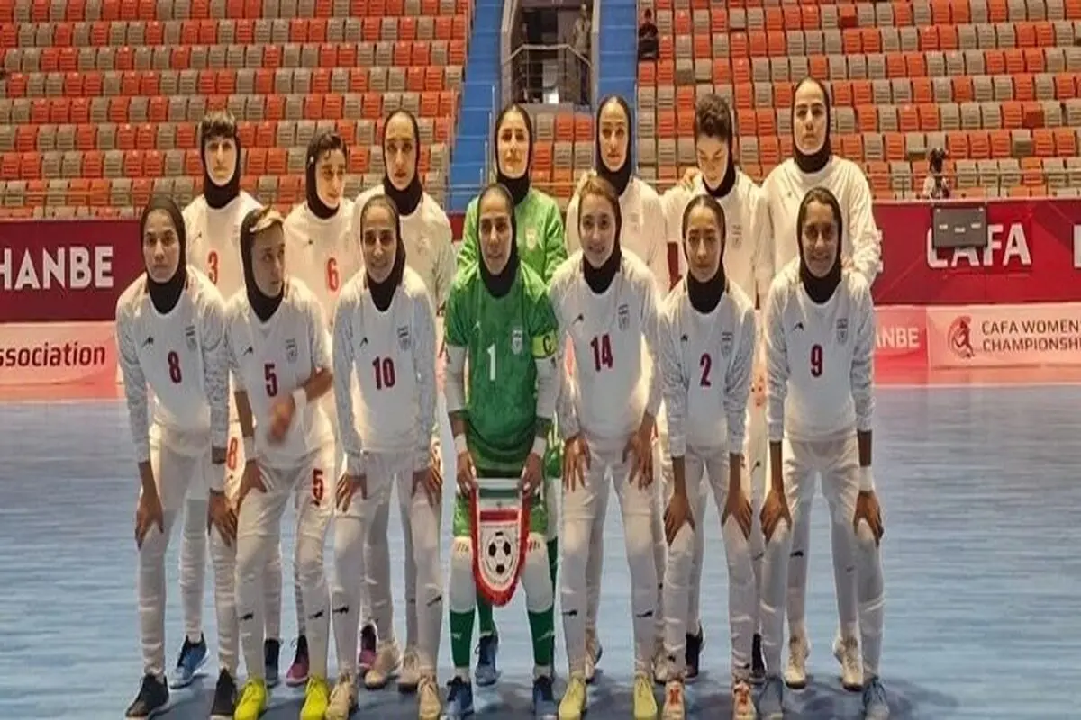 تیم فوتسال زنان ایران قهرمان کافا شد