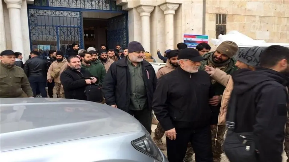 فرمانده نیروی قدس سپاه به حلب رفت